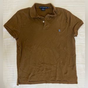 Boys Ralph Lauren Sport Polo. Size XL, Brown